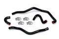 HPS Reinforced Black Silicone Heater Hose Kit Coolant BMW 01-06 E46 M3 Left Hand Drive