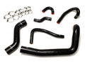 HPS Black Reinforced Silicone Radiator and Heater Hose Kit Coolant Mazda 93-95 RX7 FD3S