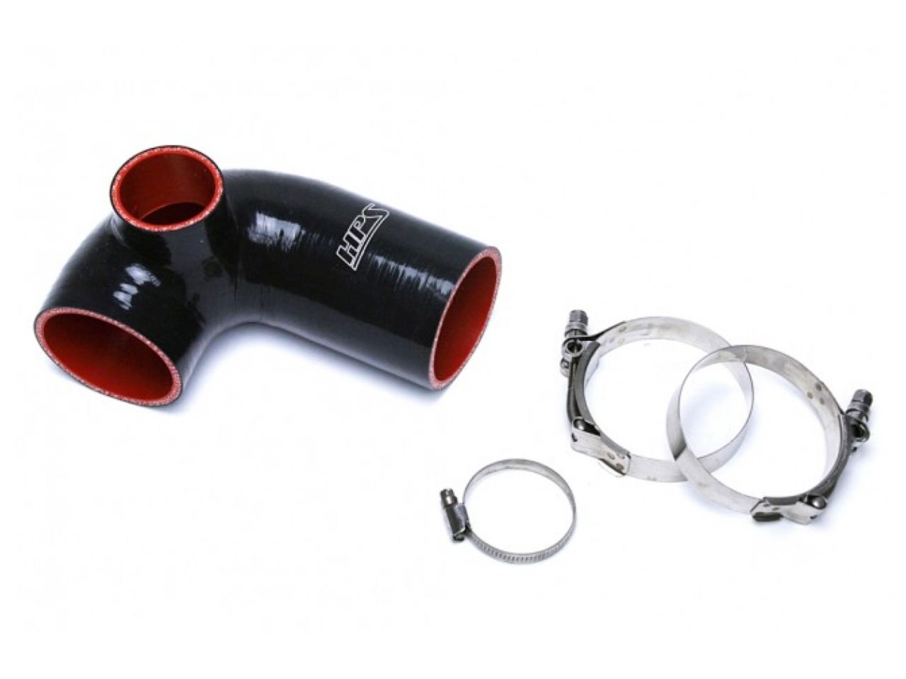 HPS Black Reinforced Silicone Post MAF Air Intake Hose Kit Mazda 09-15 MX-5 Miata NC2 NC3