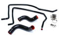 HPS Black Reinforced Silicone Radiator + Heater Hose Kit Dodge 04-06 Ram 1500 SRT-10 8.3L V10