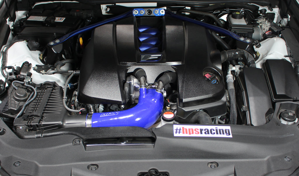 HPS Silicone Air Intake Kit Post MAF Hose Lexus 2022 IS500 V8 5.0L, 57-1499