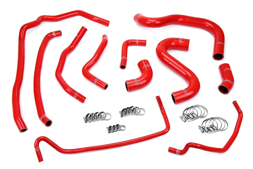 HPS Silicone Radiator + Heater Coolant Hose Kit Ford 2015-2017 Mustang GT 5.0L V8, 57-1502