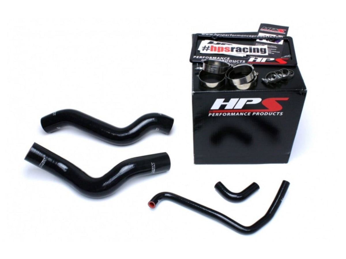 HPS Reinforced Black Silicone Radiator Hose Kit Coolant Dodge 13-14 Viper SRT-10 8.4L V10