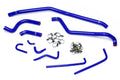 HPS Blue Reinforced Silicone Radiator Hose Kit Kawasaki 04-09 KFX700