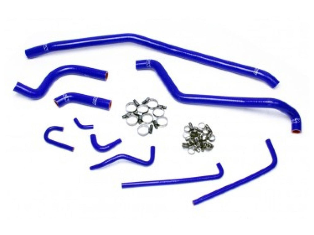 HPS Blue Reinforced Silicone Radiator Hose Kit Kawasaki 04-09 KFX700