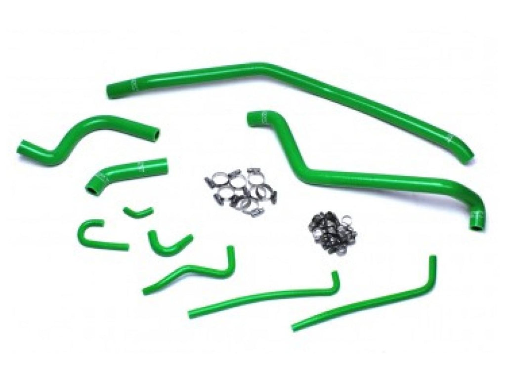 HPS Green Reinforced Silicone Radiator Hose Kit Kawasaki 04-09 KFX700