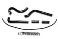 HPS Black Reinforced Silicone Radiator Hose Kit Coolant For Kawasaki 94-02