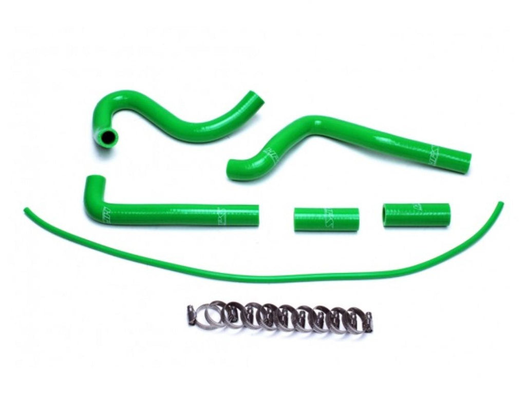 HPS Green Reinforced Silicone Radiator Hose Kit Coolant For Kawasaki 94-02