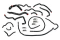 HPS Silicone Radiator + Heater Coolant Hose Kit Mazda 2010-2013 Mazdaspeed 3 2.3L Turbo, 57-1512