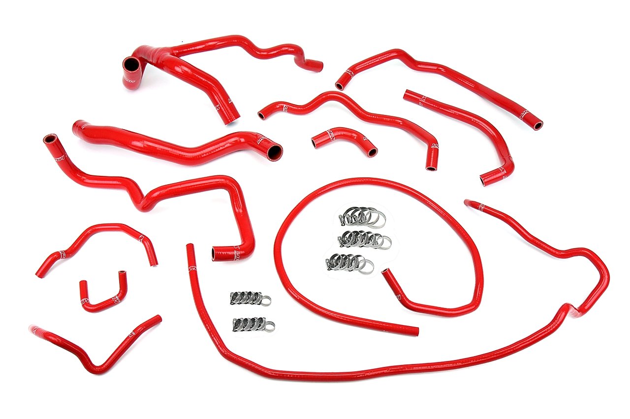 HPS Silicone Radiator + Heater Coolant Hose Kit Mazda 2010-2013 Mazdaspeed 3 2.3L Turbo, 57-1512
