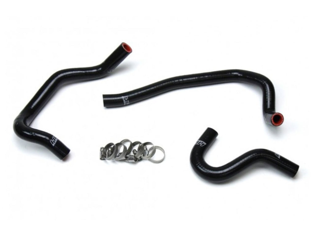 HPS Black Reinforced Silicone Heater Hose Kit Coolant Toyota 86-92 Supra MK3 Turbo & NA 7MGE / 7MGTE Left Hand Drive