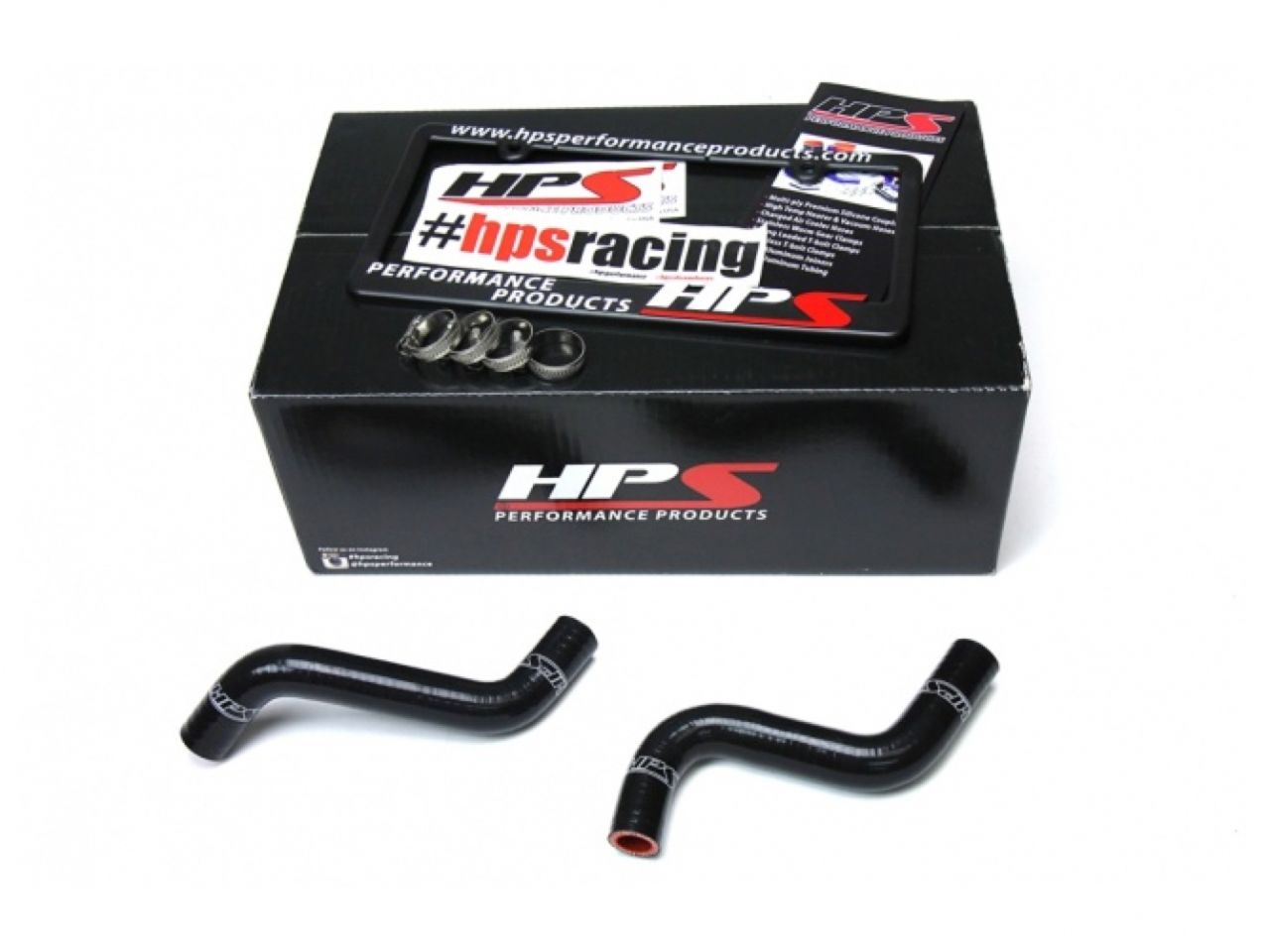 HPS Black Reinforced Silicone Radiator Hose Kit Yamaha 14-17 YFZ450R
