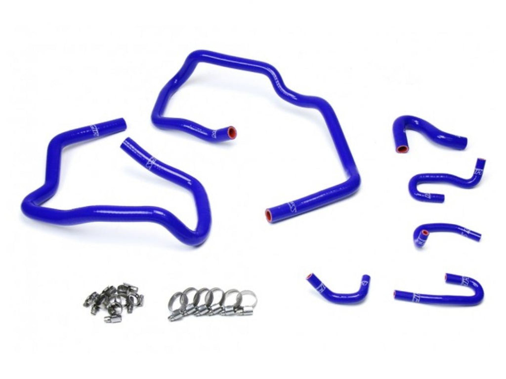HPS Reinforced Blue Silicone Heater Hose Kit Coolant Toyota 10-14 FJ Cruiser 4.0L V6