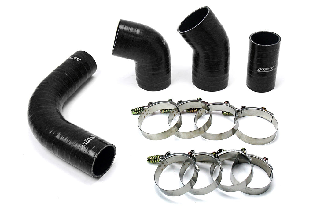HPS High Temp Aramid Reinforced Silicone Intercooler Hose Boots Kit GMC 2002-2004 Sierra 3500 6.6L Duramax LB7 Diesel