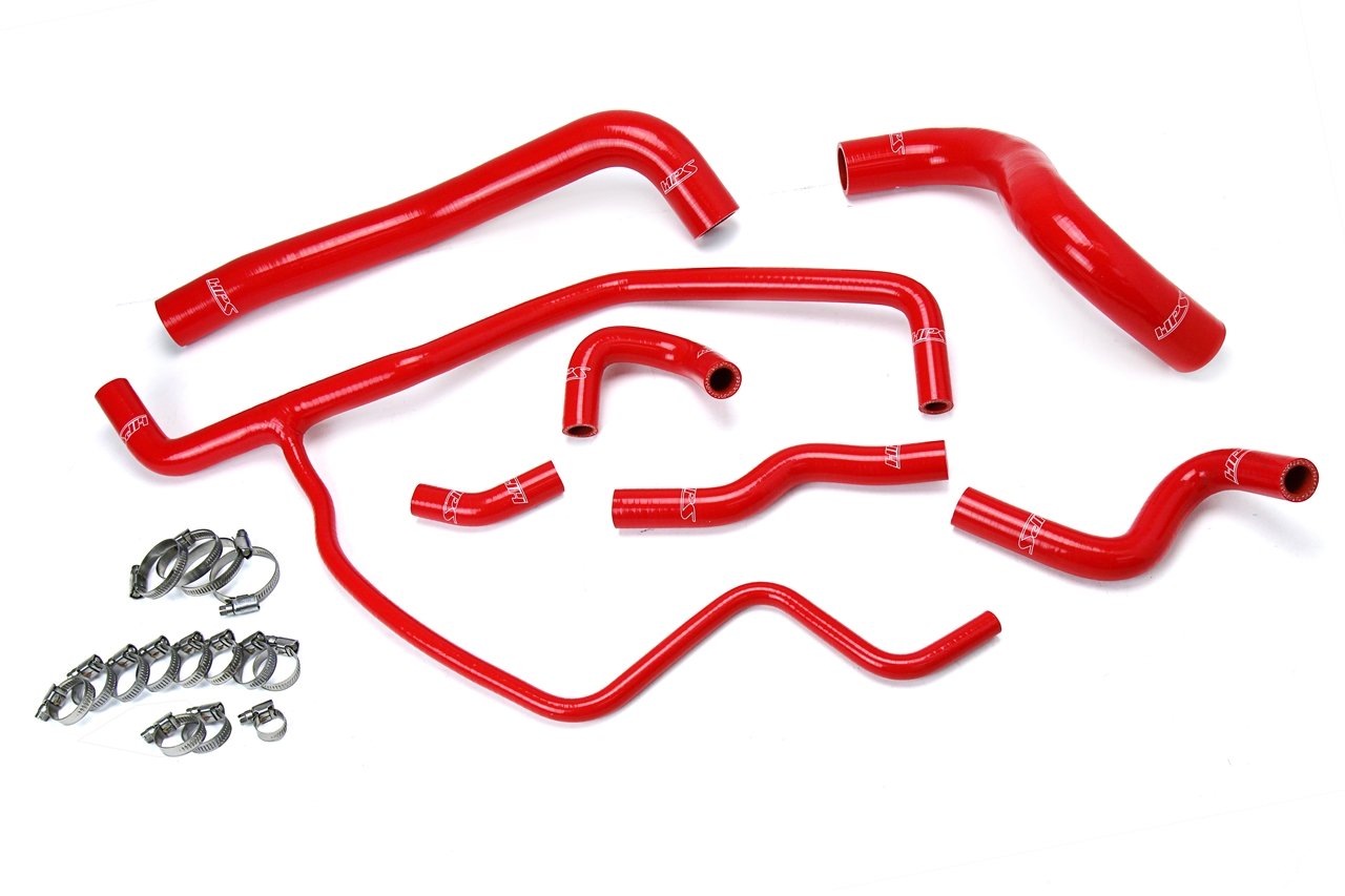 HPS Silicone Radiator + Heater Coolant Hose Kit Chrysler 2011-2020 300 3.6L V6, 57-1583
