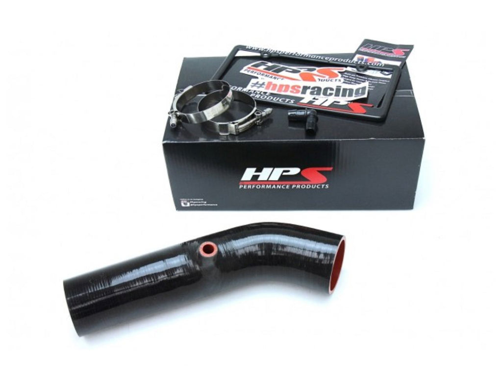 HPS Black Reinforced Silicone Post MAF Air Intake Hose Kit Nissan 03-06 350Z 3.5L V6