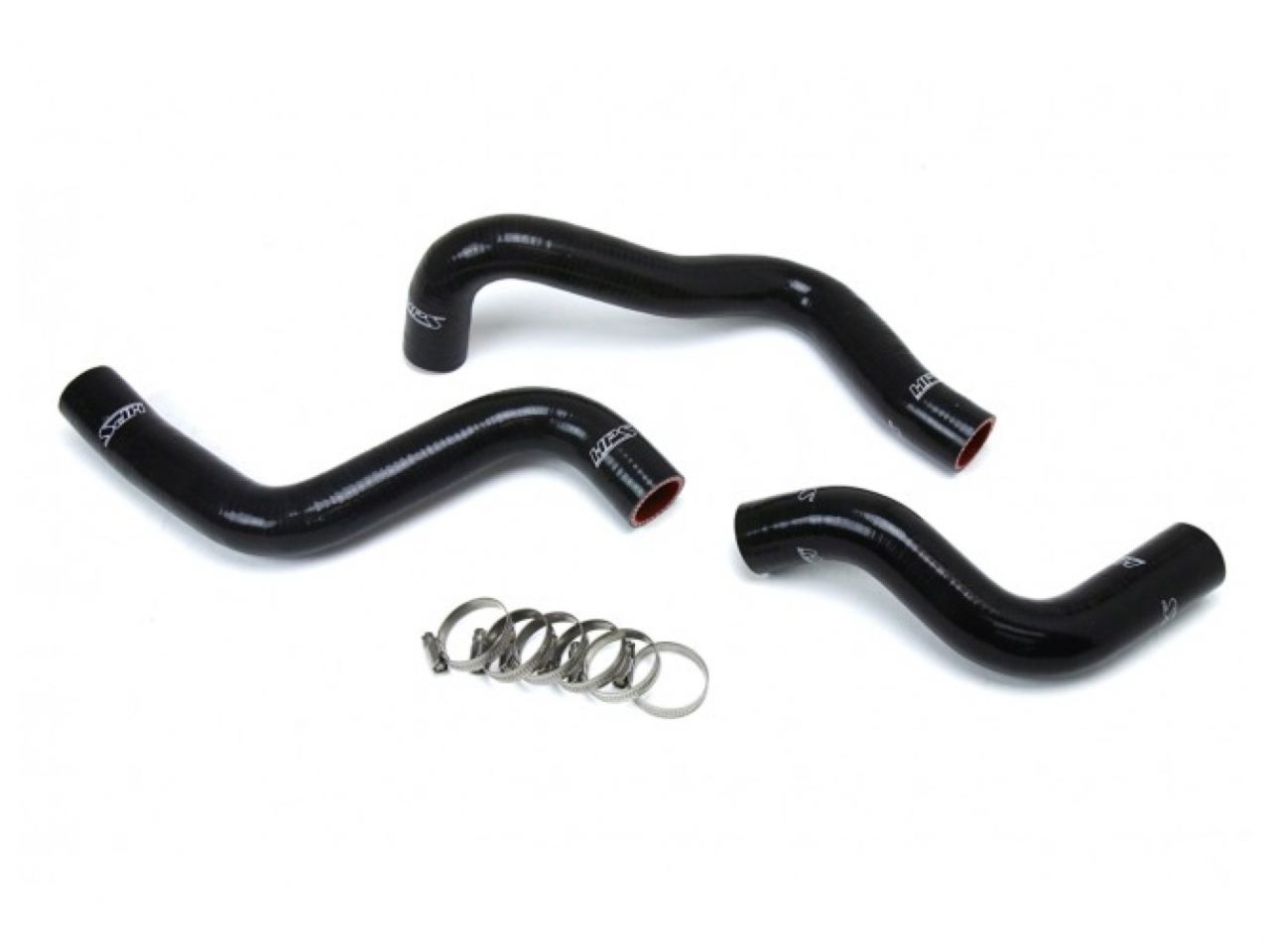 HPS Black Reinforced Silicone Radiator Hose Kit (3pcs Set) Coolant Mazda 04-11 RX8
