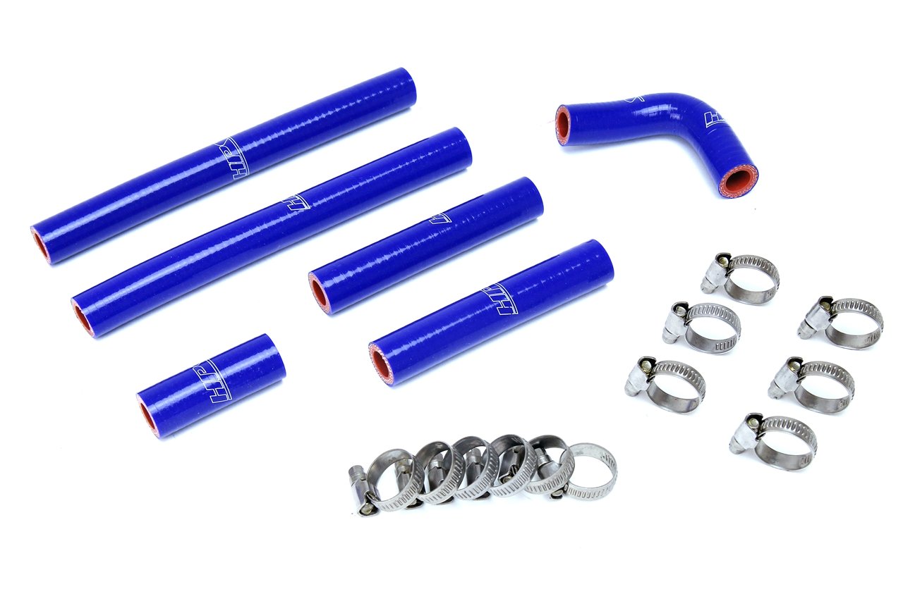 HPS Silicone Heater Coolant Hose Kit Lexus 1996-1997 LX450 FJ80 4.5L I6 equipped with rear heater, 57-1638