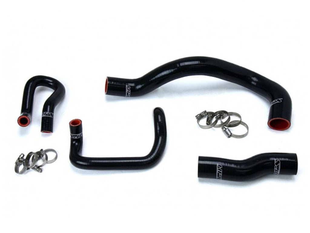 HPS Black Reinforced Silicone Radiator + Heater Hose Kit Lexus 01-05 IS300 I6 3.0L