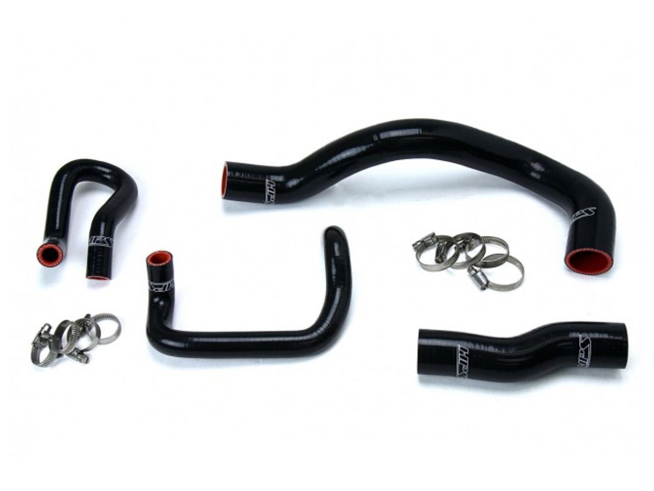 HPS Black Reinforced Silicone Radiator + Heater Hose Kit Lexus 01-05 IS300 I6 3.0L
