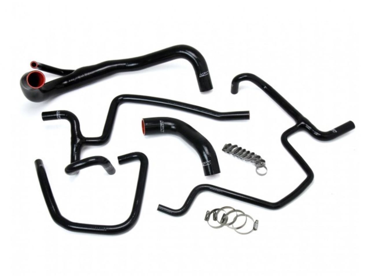 HPS Black Reinforced Silicone Radiator + Heater Hose Kit Coolant Dodge 11-18 Charger 5.7L V8 Pursuit