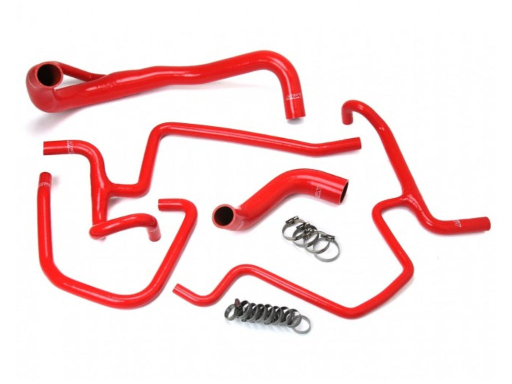 HPS Red Reinforced Silicone Radiator + Heater Hose Kit Coolant Dodge 11-18 Charger 5.7L V8 Pursuit