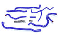 HPS Blue Reinforced Silicone Heater Hose Kit Coolant Chevy 16-17 Camaro SS Coupe 6.2L V8