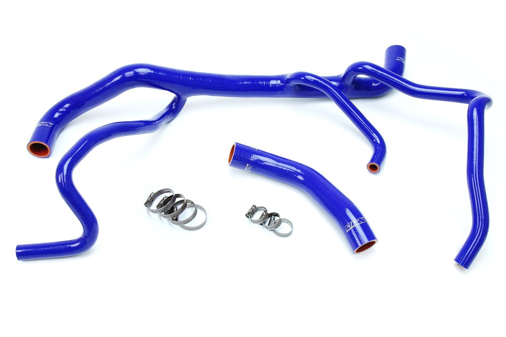 HPS Blue Reinforced Silicone Radiator Hose Kit Coolant Chevy 16-17 Camaro SS Coupe 6.2L V8