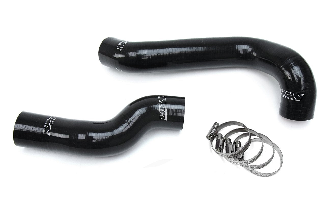 HPS Black Reinforced Silicone Radiator Hose Kit Coolant BMW 2000 E46 323Ci M52 2.5L