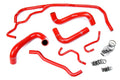 HPS Red Reinforced Silicone Radiator Hose Kit Coolant Toyota 17-18 Corolla iM 1.8L