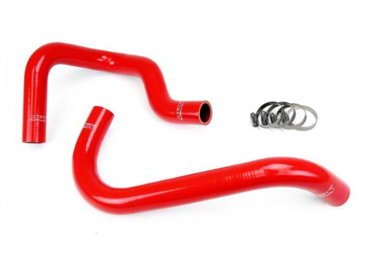HPS Toyota 95-04 Tacoma 2.4L & 2.7L 4Cyl Reinforced Red Silicone Radiator