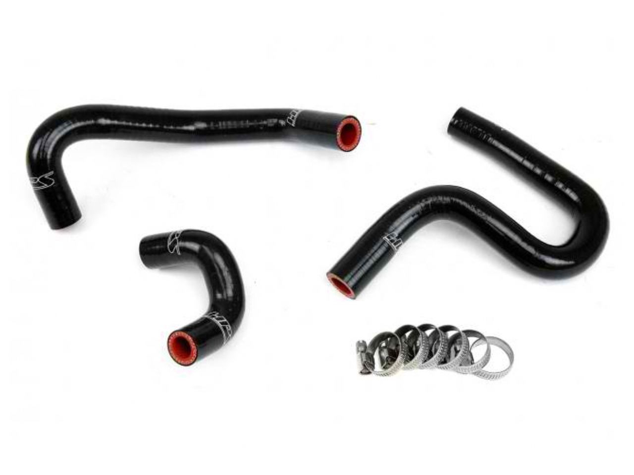 HPS Reinforced Black Silicone Heater Hose Kit Coolant Toyota 96-02 4Runner 3.4L V6 without rear heater