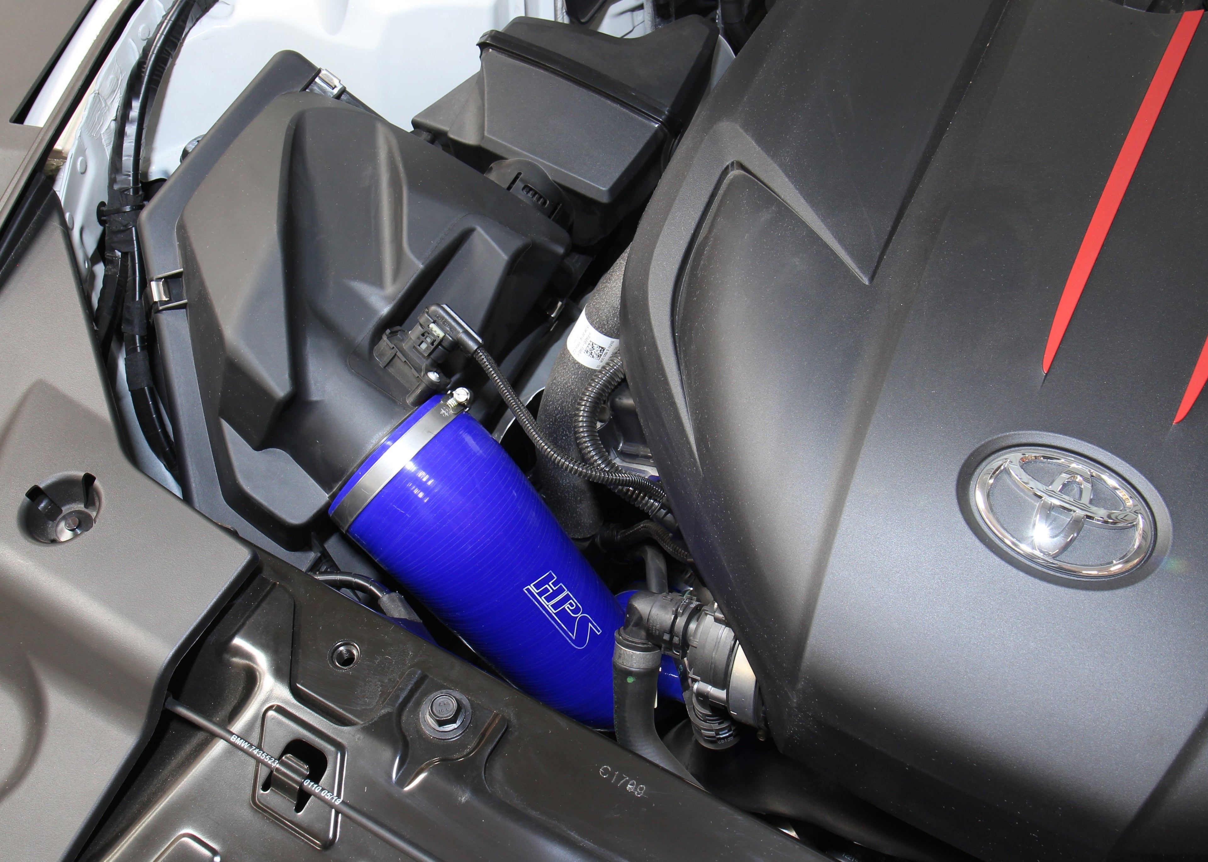 HPS Silicone Air Intake Tube Toyota 2020-2022 Supra 3.0L Turbo, 57-1851