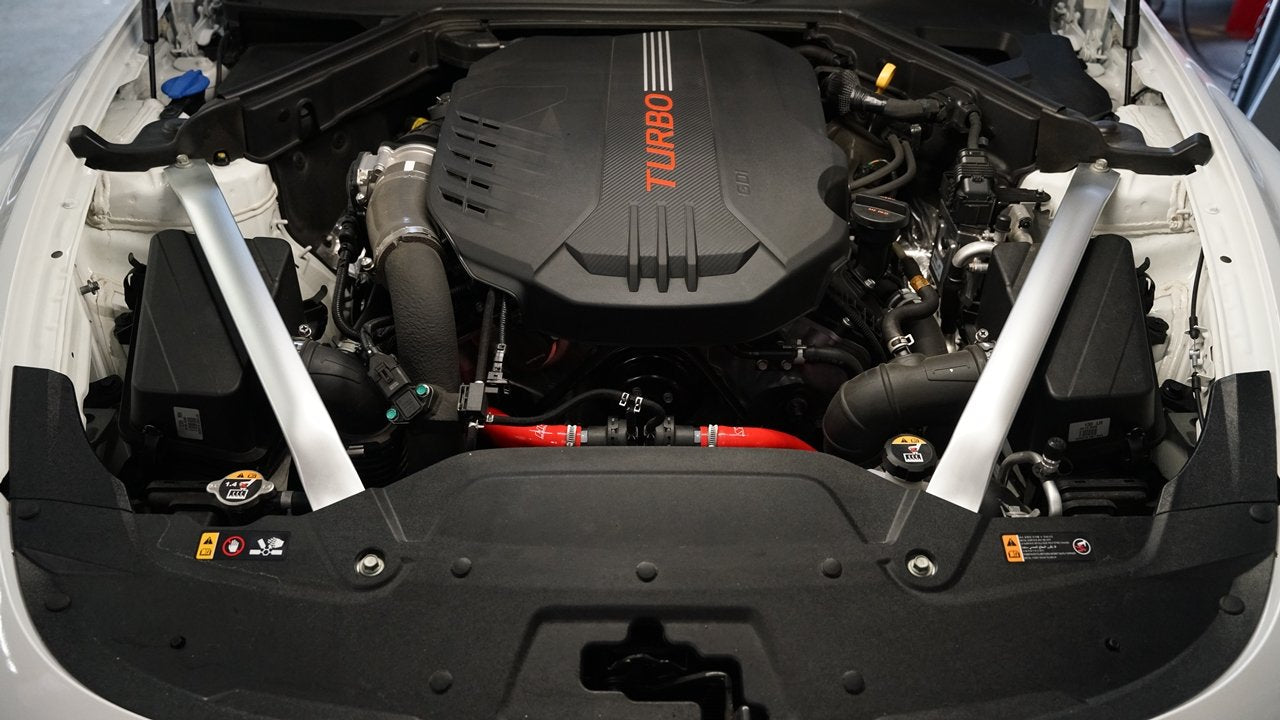 HPS Silicone Breather BOV Hose Kit 2018-2022 Kia Stinger 3.3T V6 Twin Turbo, 57-2045