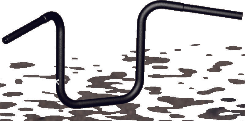 Burly Brand Ape Hanger Handlebar 12in - Black B12-1700TFB