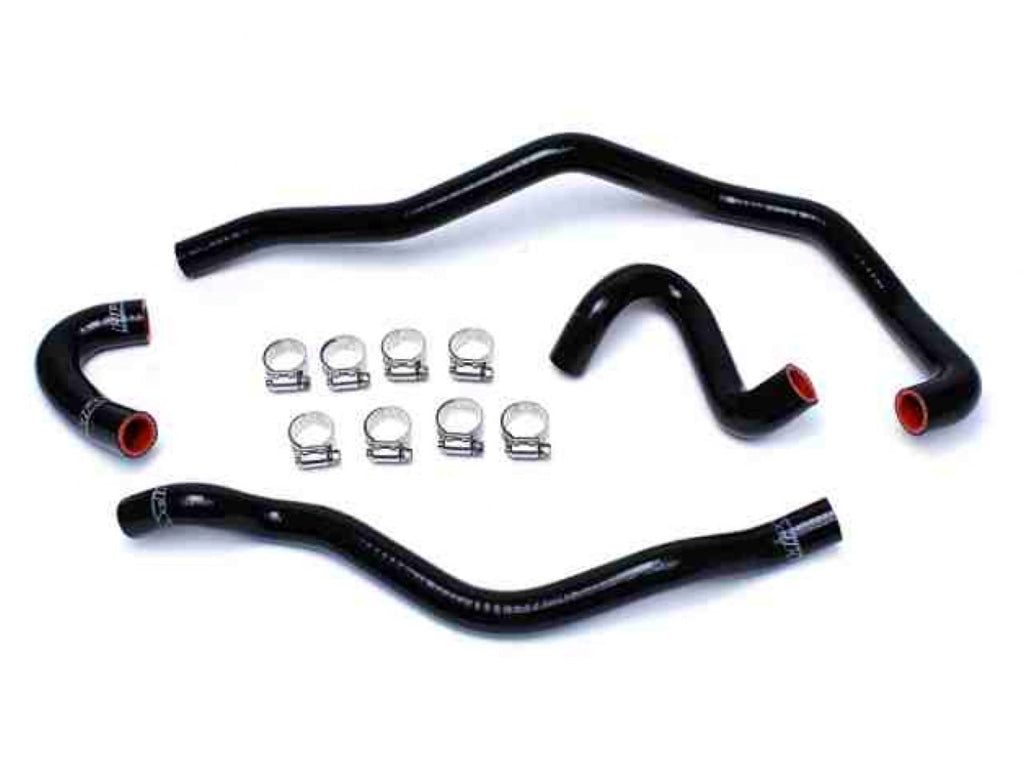 HPS Reinforced Black Silicone Heater Hose Kit Coolant BMW 01-06 E46 M3 Left Hand Drive