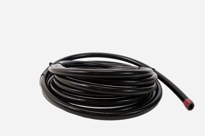 Aeromotive 10an PTFE S/S Braided Hose 16ft Black Jacketed 15338