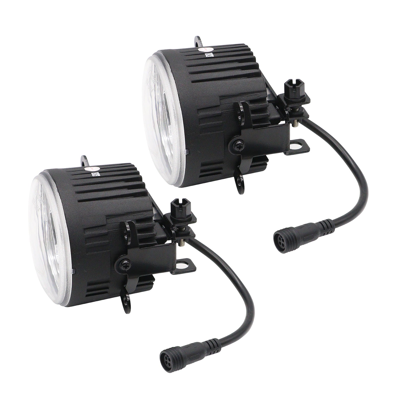 JDMuscle [15-21 WRX or STI, 13+ BRZ or FT86, 14+ Forester] LED / Halo DRL Fog Light Housings