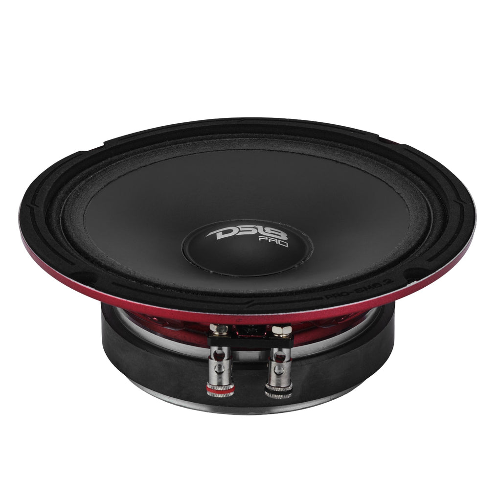 PRO 6.5" Slim Mid-Range Loudspeaker with Water-Resistant Cone | 200W RMS 2-Ohm