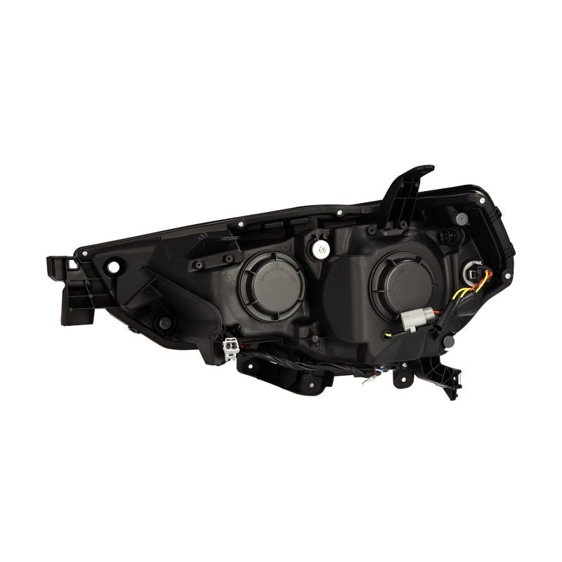 AlphaRex 14-20 Toyota 4Runner PRO-Series LED Proj Headlights Alpha-Black w/Sequential Signal/DRL 880850