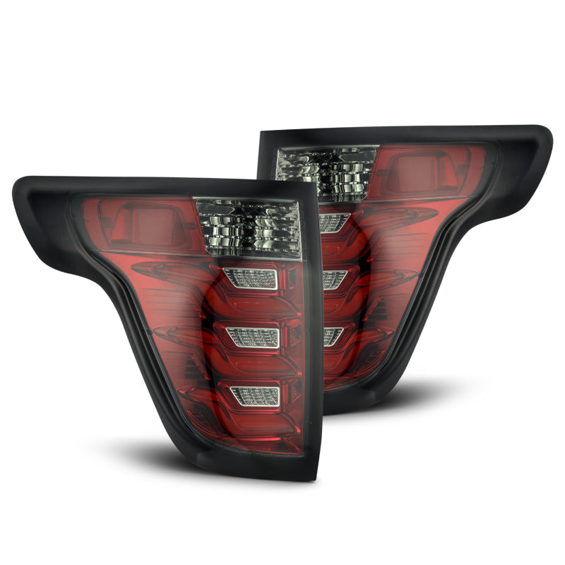 AlphaRex 11-15 Ford Explorer PRO-Series LED Tail Lights Red Smoke 660020
