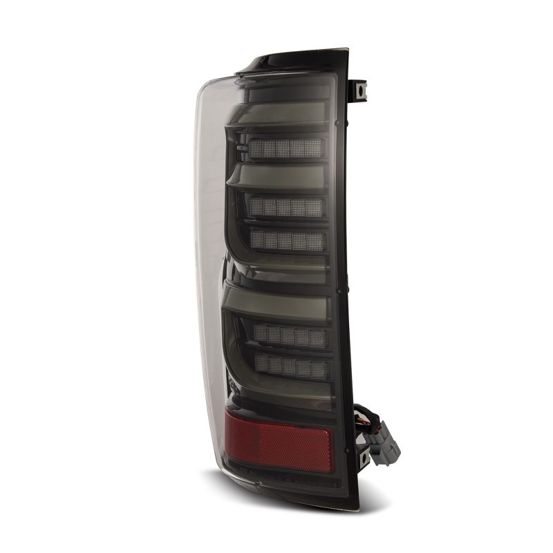 AlphaRex 07-13 Toyota Tundra LUXX-Series LED Tail Lights Alpha-Black 670040