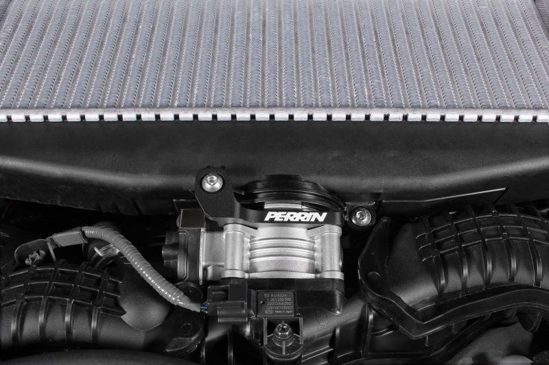 Perrin [22-25 WRX] Top Mount Intercooler Bracket - Black | PSP-ITR-331BK