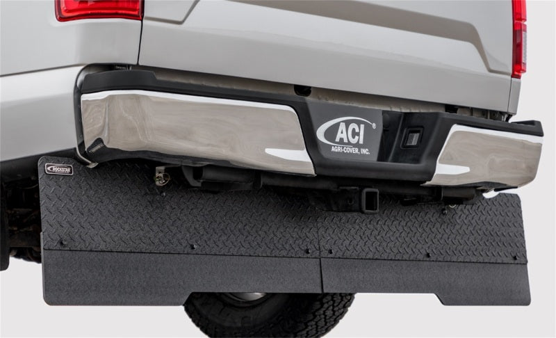 Access Rockstar 17+ Ford F-250/350 (EX. Tremor/Dually) Black Diamond Mist Finish Full Width Tow Flap H1010049