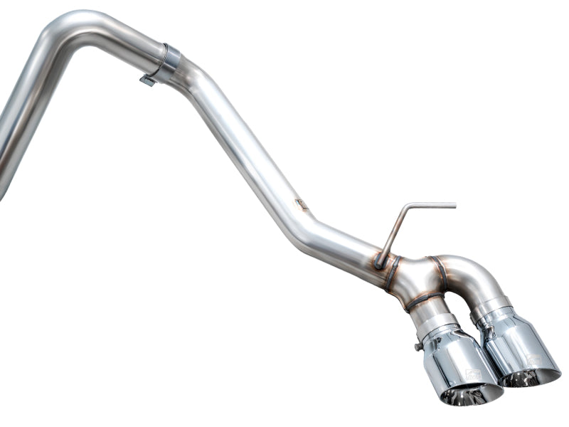 AWE Tuning AWE Exhaust for 4th Gen Toyota Tacoma Dual Chrome Silver Tips 3015-32254
