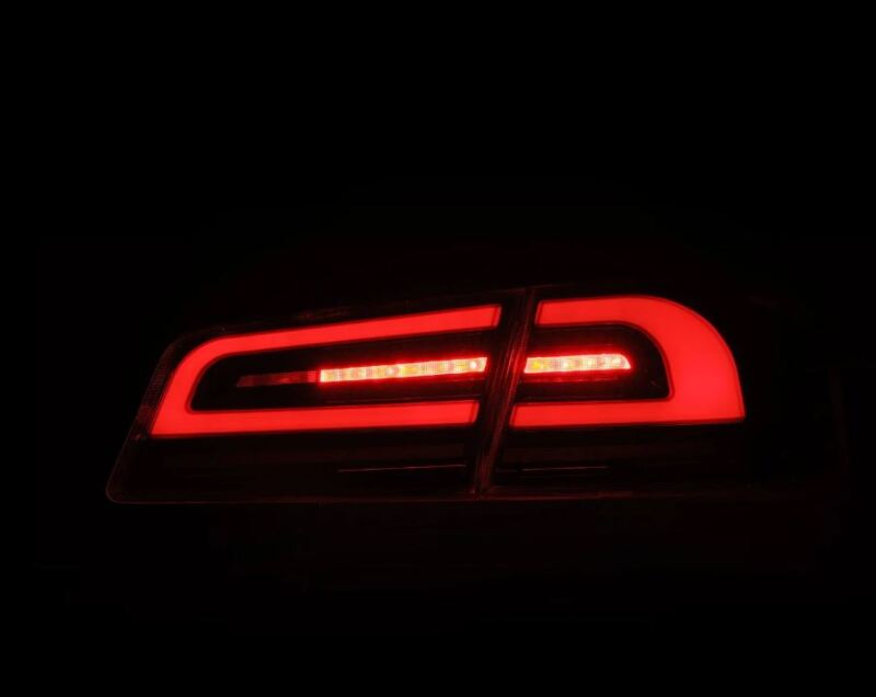 AlphaRex 12-21 Tesla Model S LUXX-Series LED Tail Lights - Alpha-Black 601110
