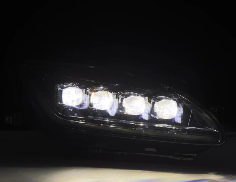 AlphaRex 99-09 Honda S2000 NOVA-Series Projector LED Headlights - Alpha-Black 880272
