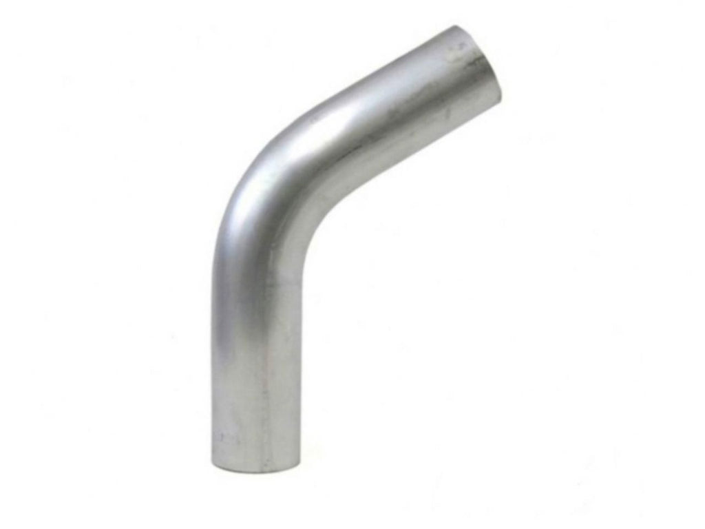 HPS 2-1/2" OD 60 Degree Bend 6061 Aluminum Elbow Pipe Tubing 16 Gauge w/ 4" CLR