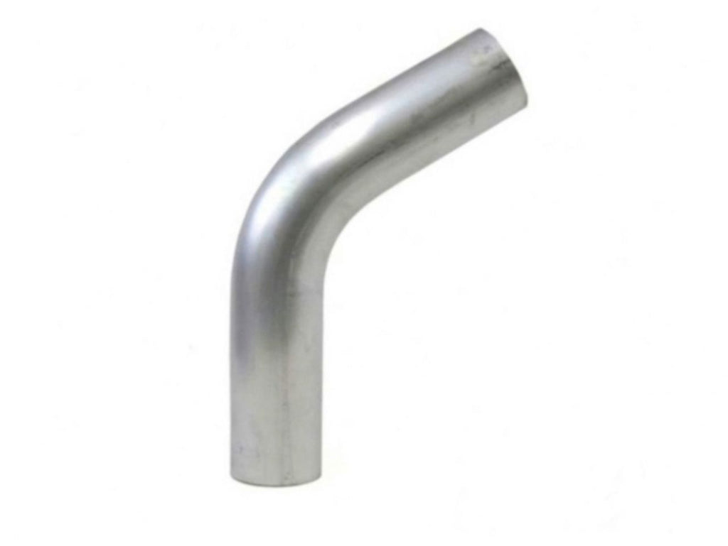 HPS 2-1/2" OD 60 Degree Bend 6061 Aluminum Elbow Pipe Tubing 16 Gauge w/ 2 1/2" CLR