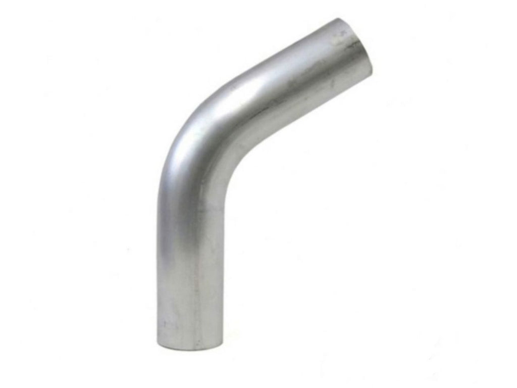 HPS 3-1/2" OD 60 Degree Bend 6061 Aluminum Elbow Pipe Tubing 16 Gauge w/ 3 1/2" CLR